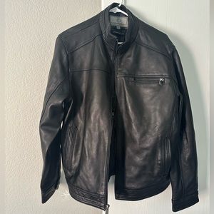 Boston harbour leather jacket